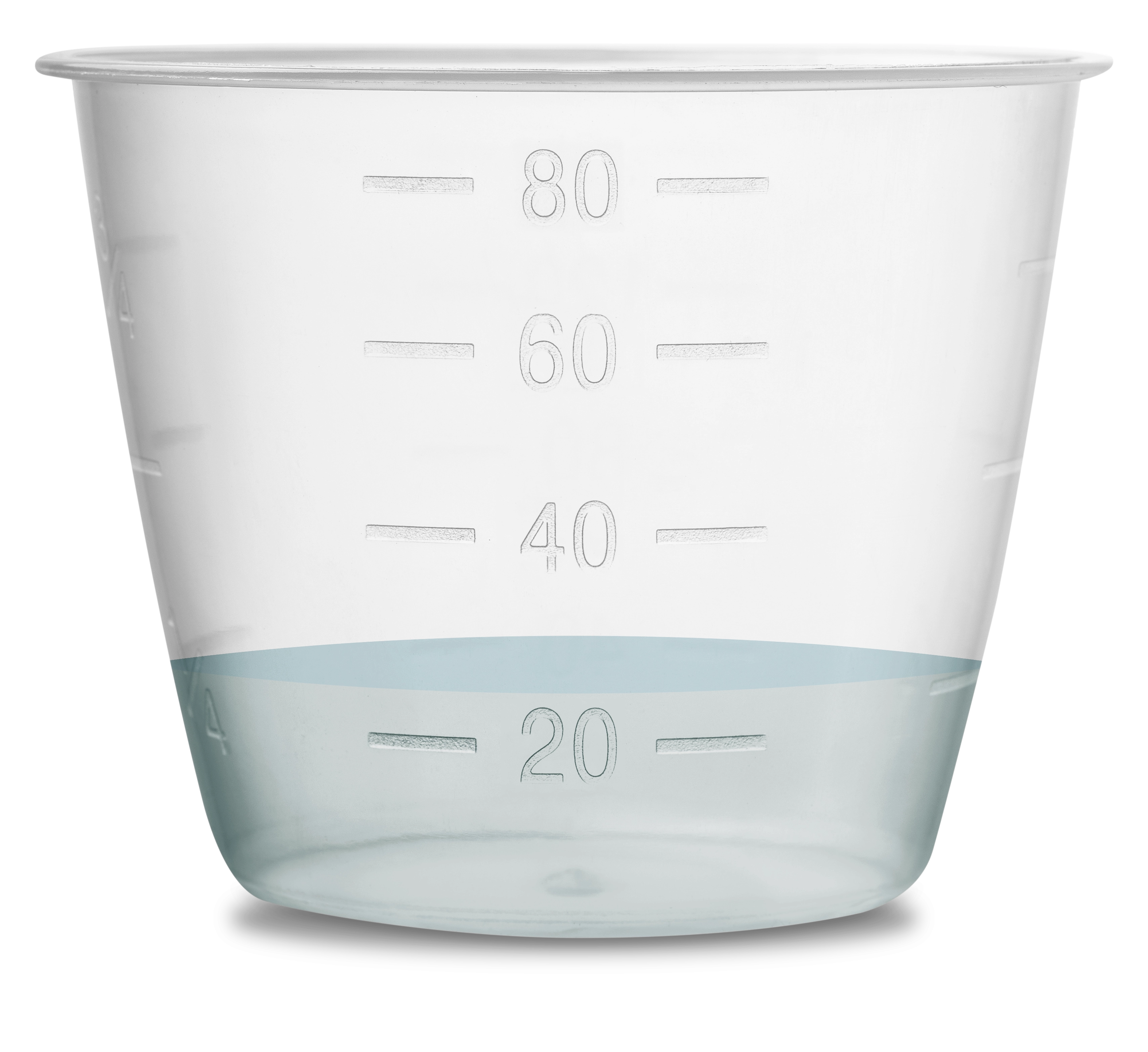 ColdClear clear dosing cup